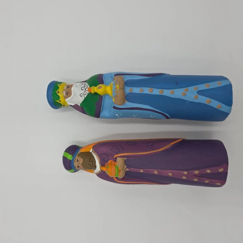 Signature Inc 2 Christmas Nativity Wise Men Figurines 5.5